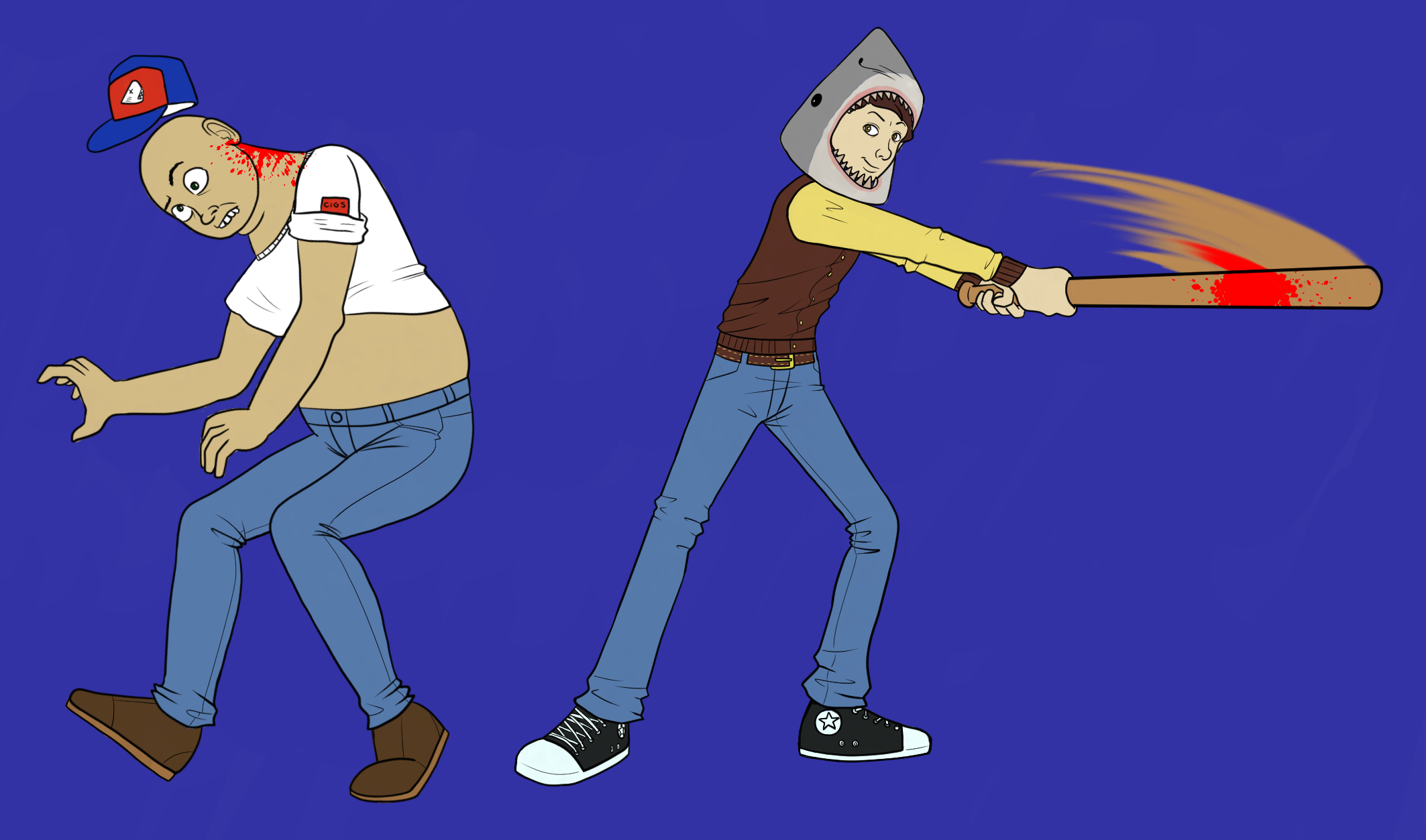 Jacket Crackin' A Bad Dude