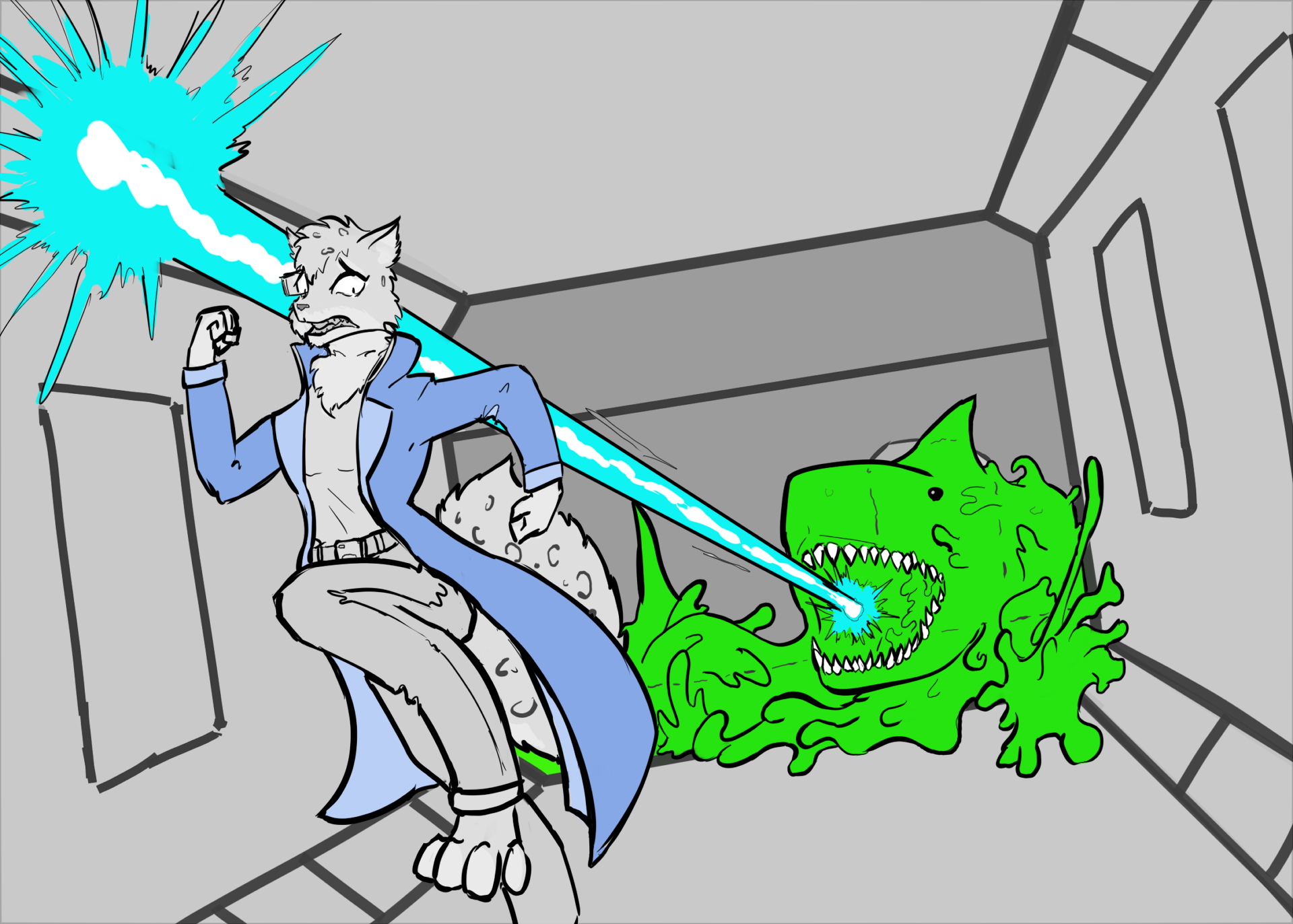 ScienceCatHightailingIt