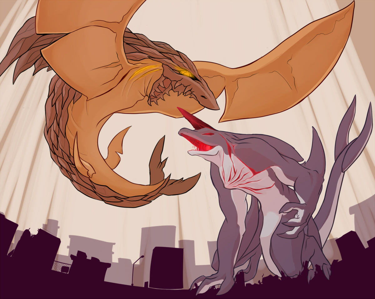 Dragondolphin vs Sharkbird