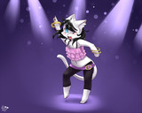 Disco Queen Cat